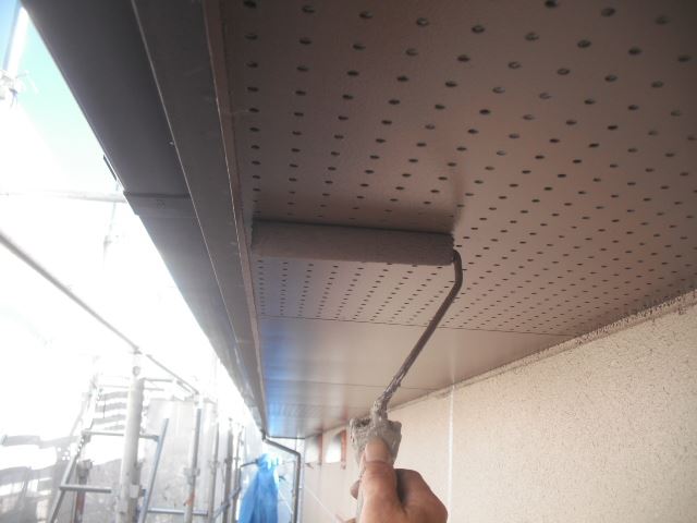 那珂市菅谷のⅯ様のお宅の外壁と屋根の塗替え工事