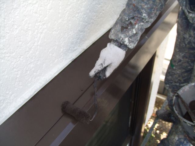 シャツターボックス仕上げ塗装