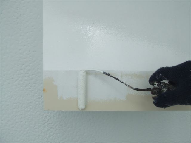 換気口錆止め塗装SKマイルドボーセイ