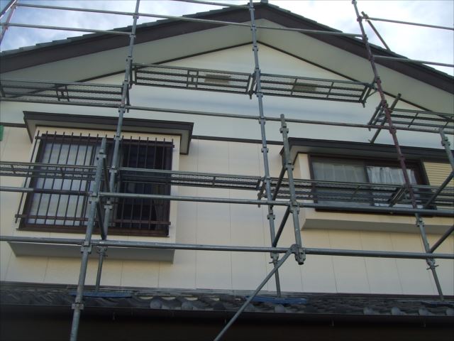 母家塗装完了