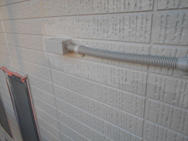 Ｉ様邸外壁上塗り