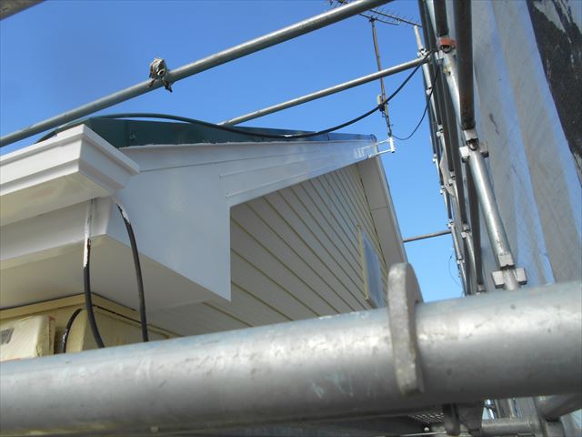 Ｙ邸付帯部仕上塗り
