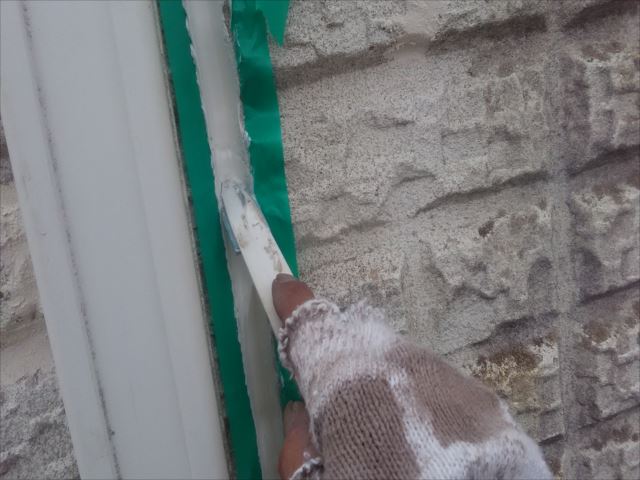 ヘラ押さえ