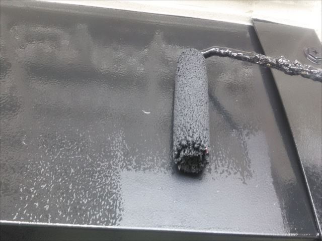シャツターボックス塗装