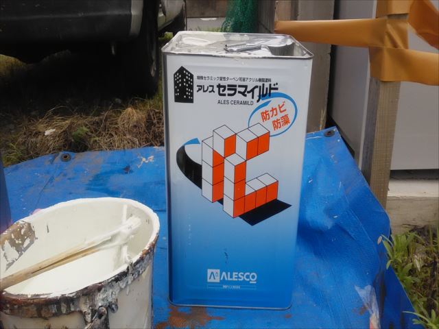 軒天塗装材料