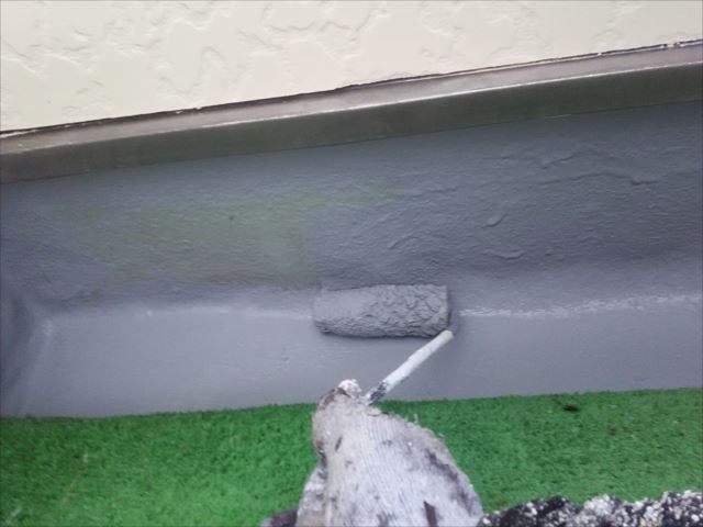 ベランダ防水塗布