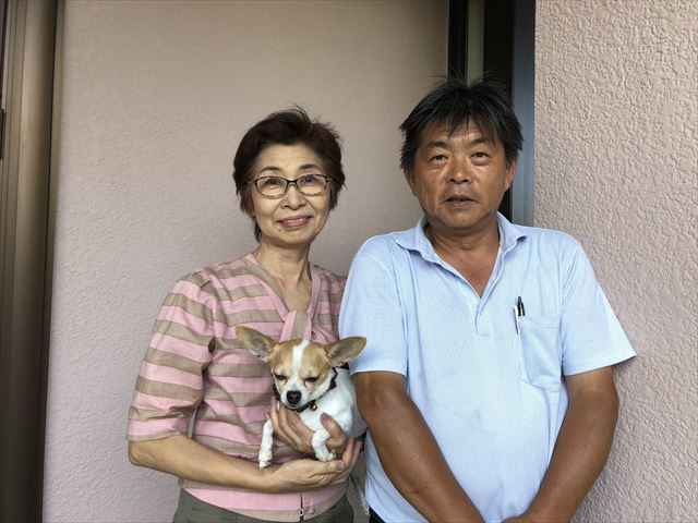 お客様との一枚