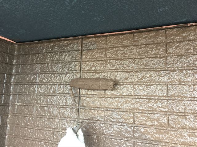 外壁上塗り