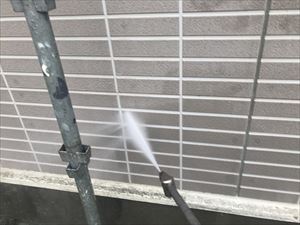外壁 洗浄作業