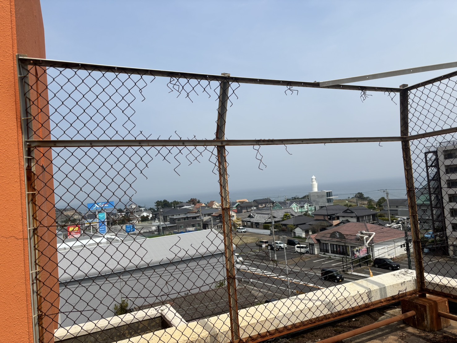 日立市 RC6階建てマンション 屋上