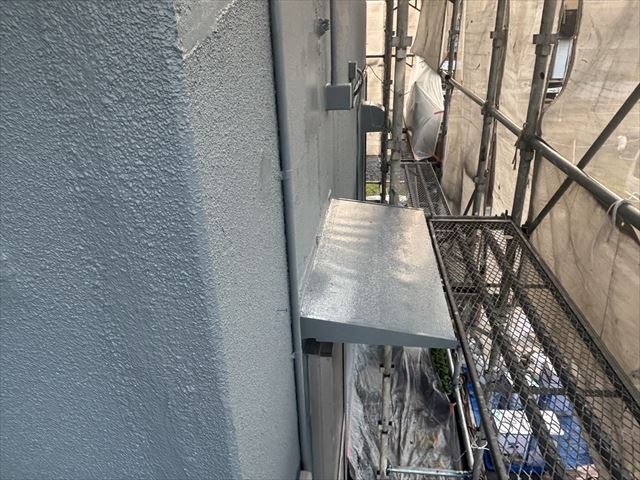 笠間市外壁塗装附帯部塗装完了