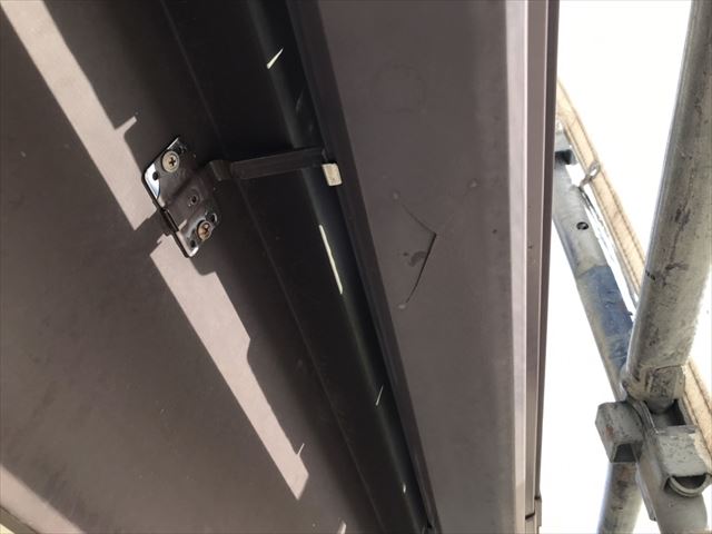 雨樋破損　火災保険申請