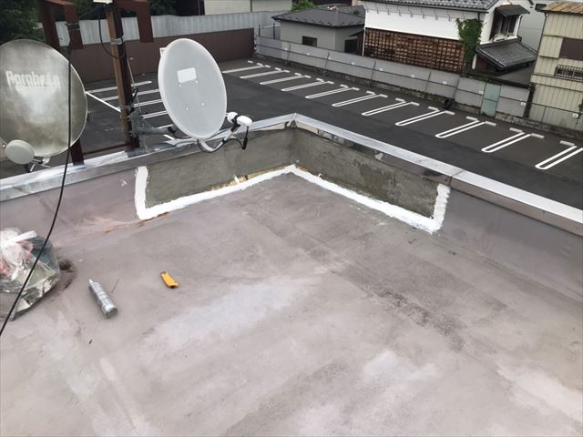 笠間屋上防水シーリング