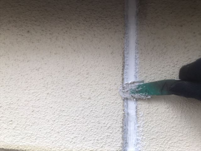 水戸市外壁塗装シーリング増打