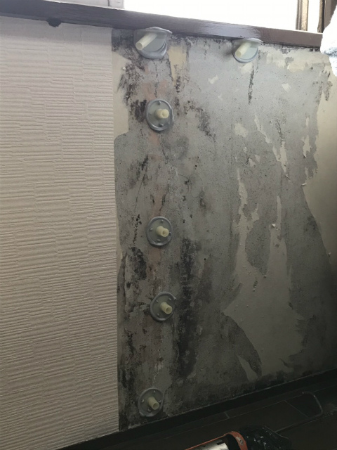 エポキシ樹脂器具付け準備