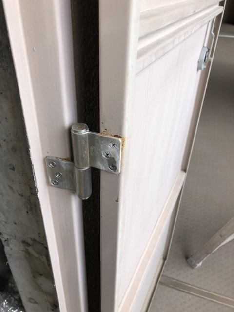 鉄部塗装 錆止め塗装前
