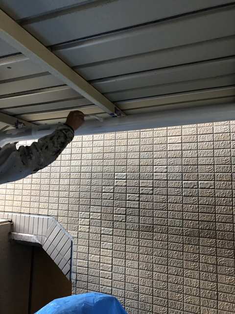 駐輪場 柱