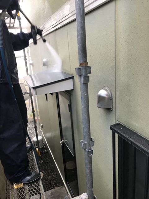 高圧洗浄 外壁