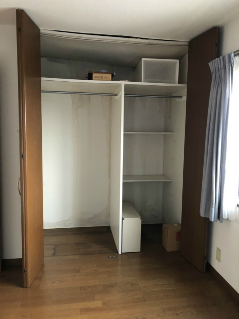 中古住宅のインスペクションで雨漏りを発見しました。