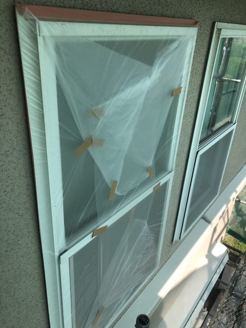 窓 養生