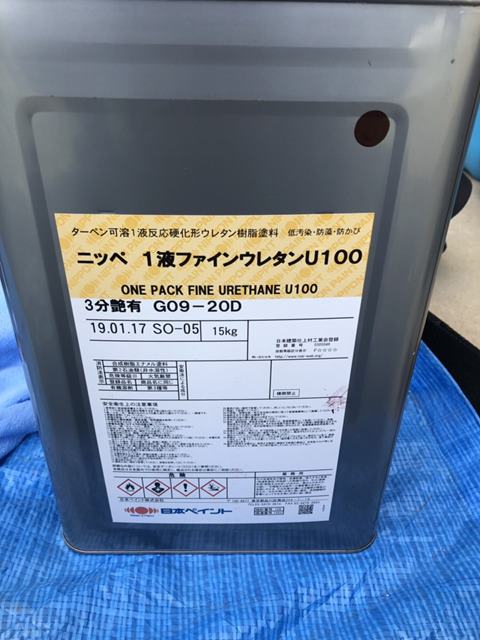 帯板塗装 外壁 ファインウレタン