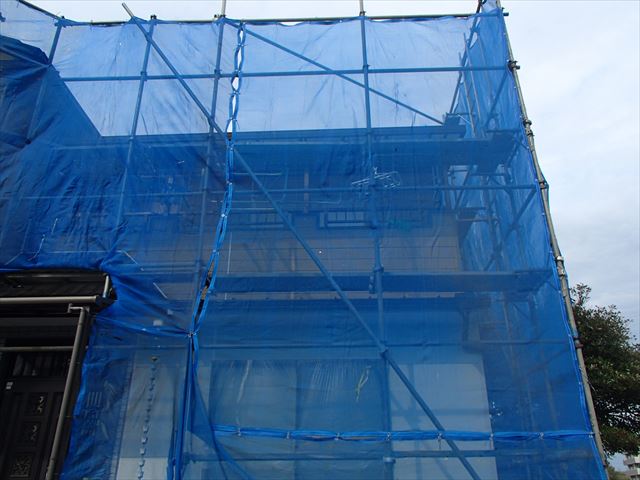 砥部町足場ネット