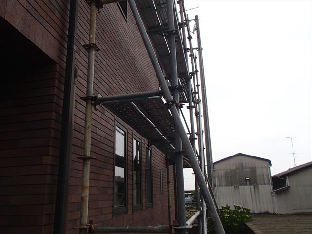 西条市の足場