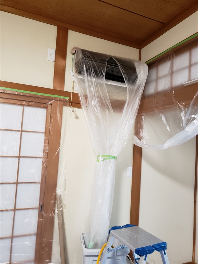 エアコンクリーニングしました！