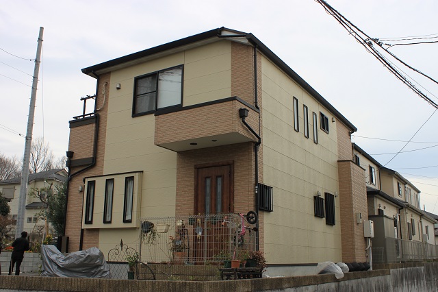 所沢市/外壁塗装工事がスタートしました！