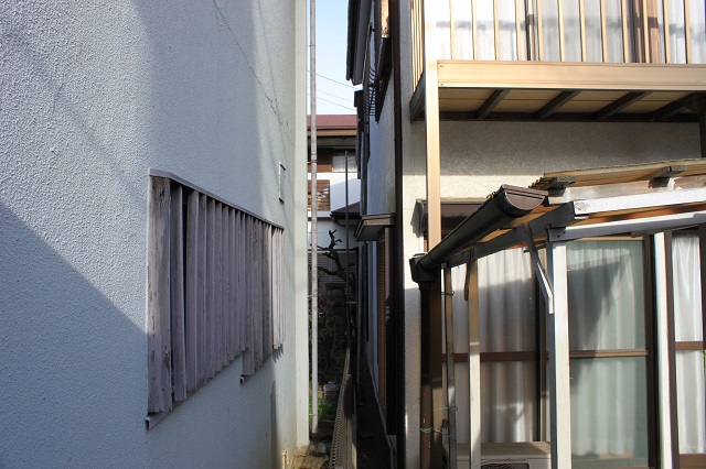 入間市 外壁塗装 足場工事