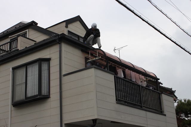 川越市雨樋破損 火災保険調査