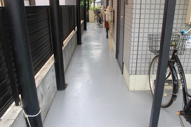 所沢市 床塗装