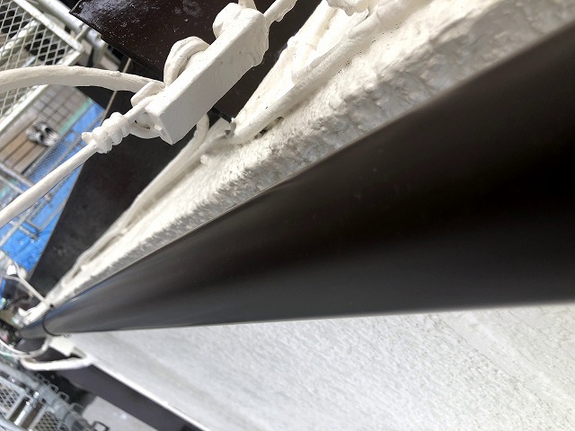 狭山市北入曽の竪樋の様子