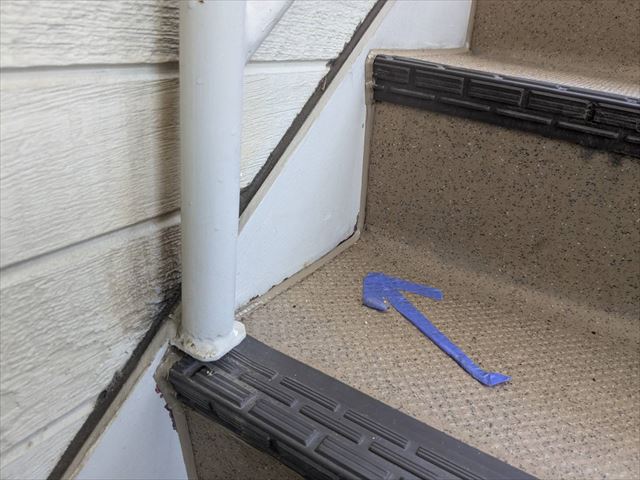 階段のシール打ち替え後