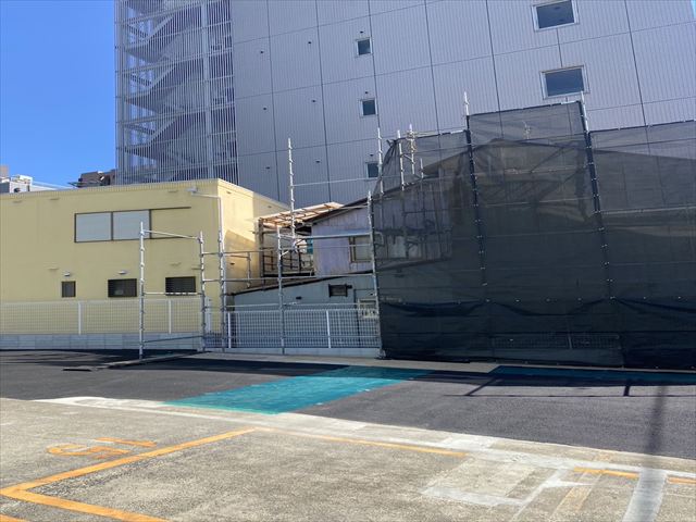 塗装部分にメッシュ