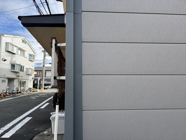 張り替えしたコーナー
