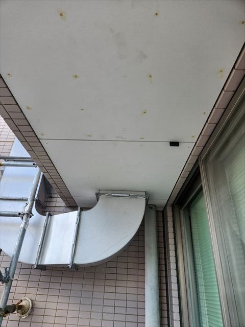天井の復旧とパテ