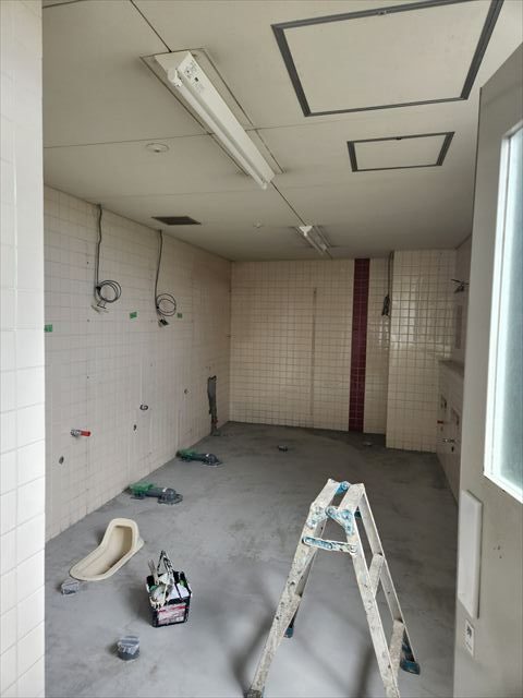 トイレ内改修工事前
