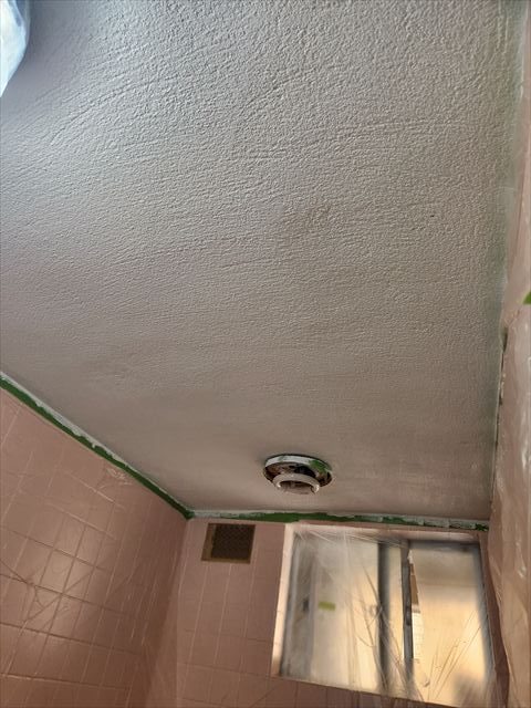 きれいになった浴室天井