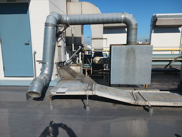 古くなっている配管