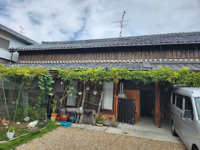 目隠し板塗装完