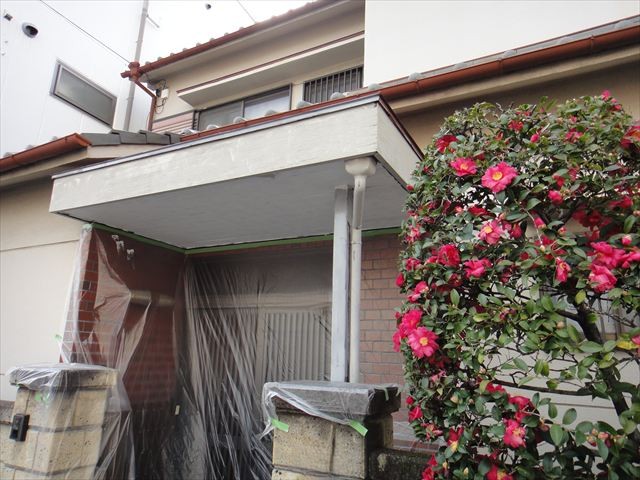 下塗りと防錆処理