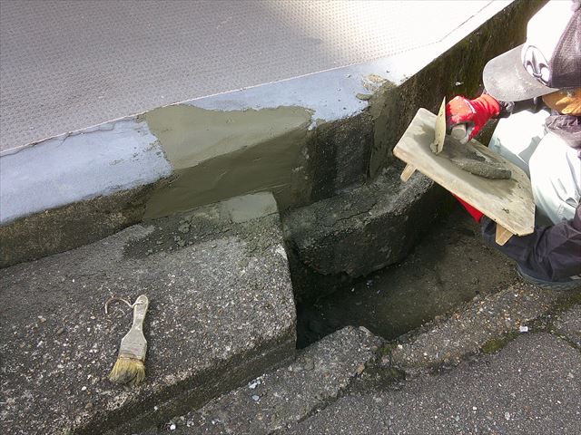 モルタル補修