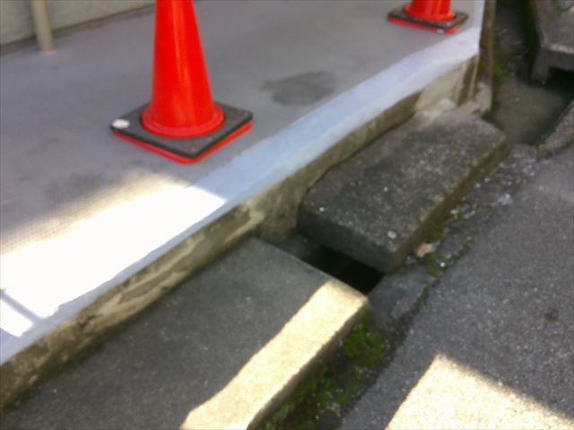 簡易防水終了