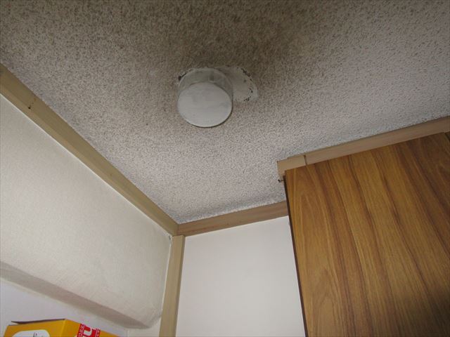 天井補修塗装前
