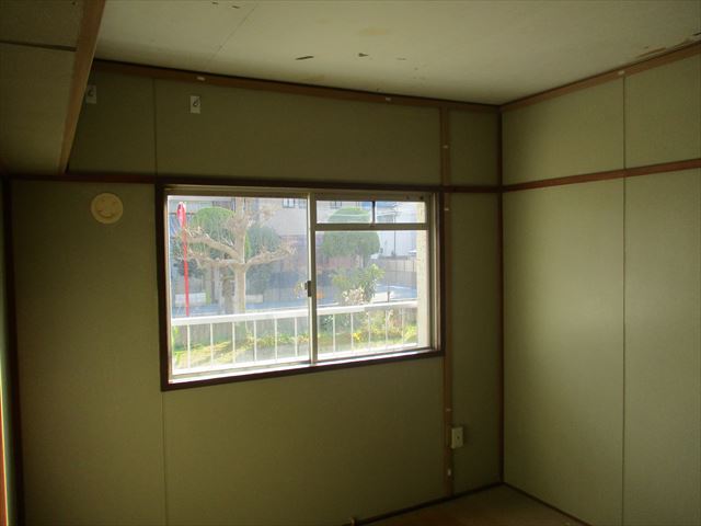 和室壁の上塗り
