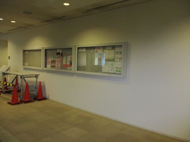 塗装し終えた壁