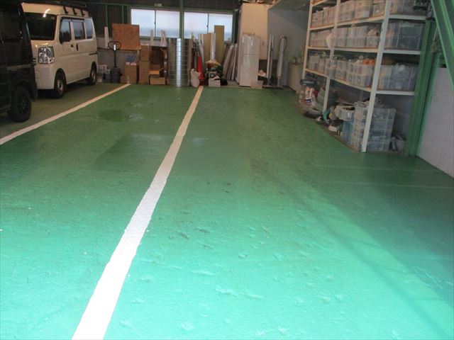 床防塵終了