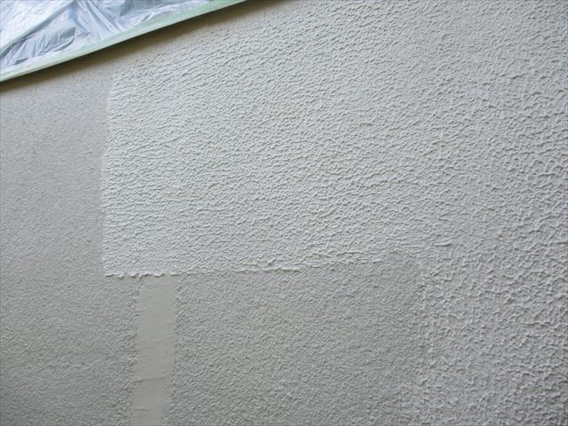 砂骨ローラーでの塗装