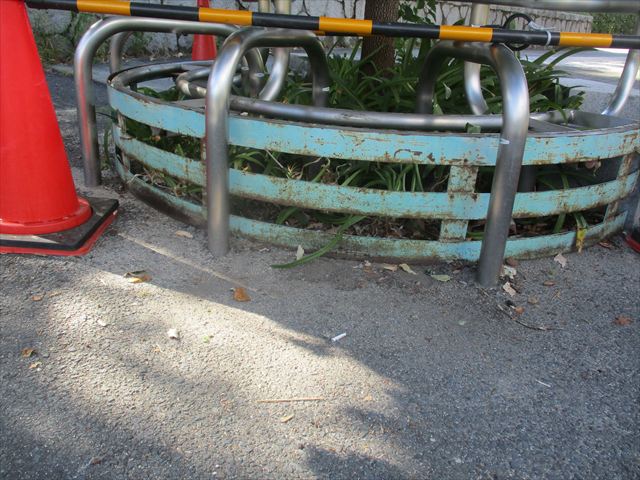 塗装前のフラットバー